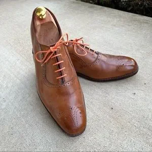 Allen Edmonds Cornwallis Dress Shoe Walnut 11D USA Leather Excellent Condition Allen Edmonds Cornwallis | eBay main image 4